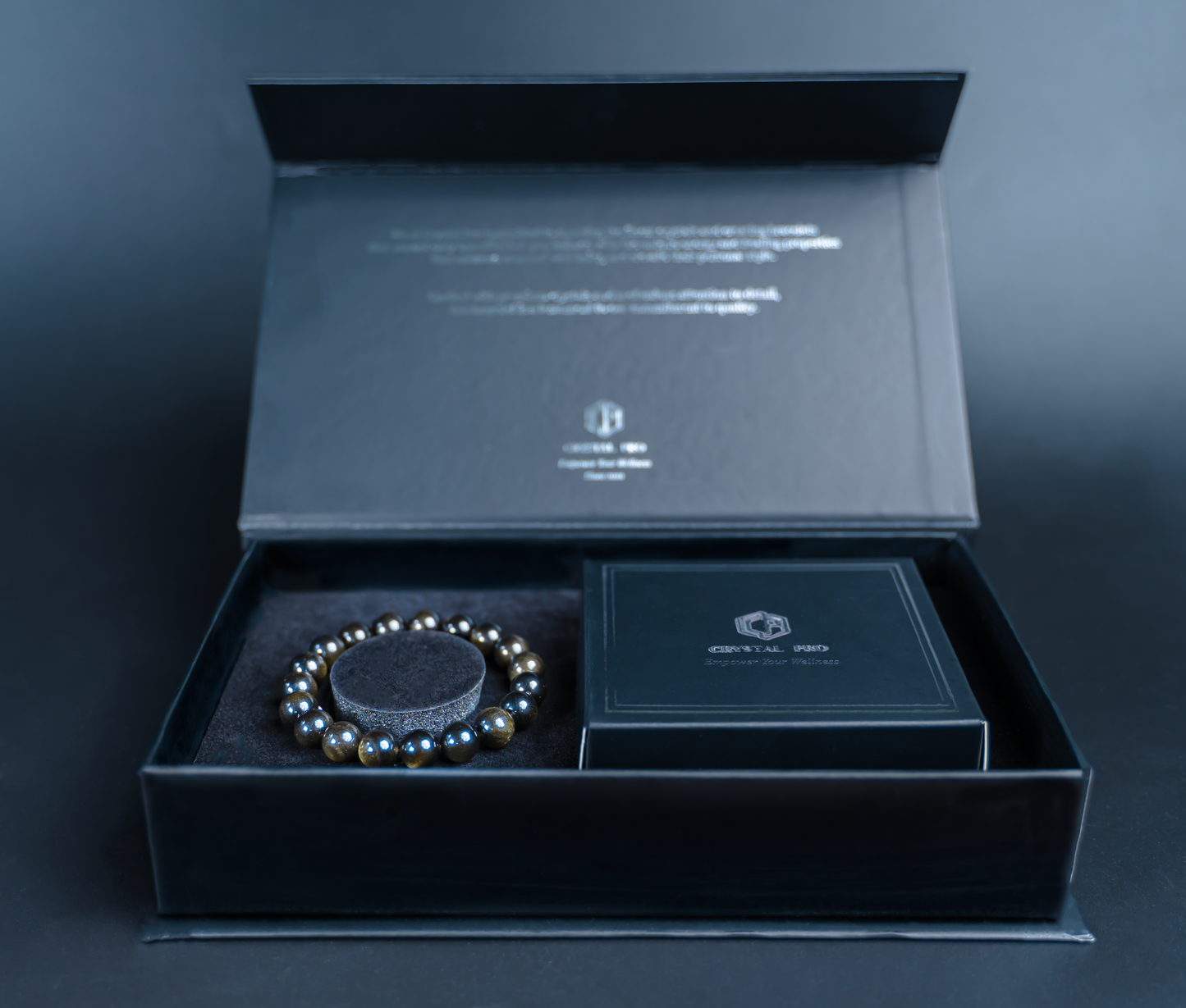 THE EMPEROR | PREMIUM GOLDEN BLACK OBSIDIAN