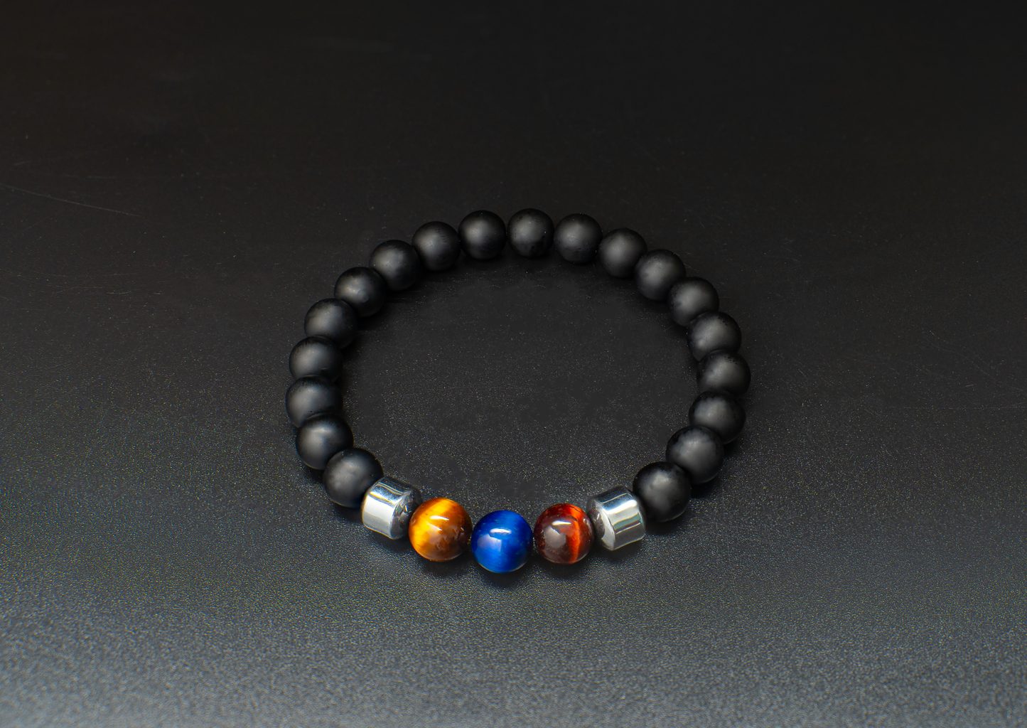 THE TIGRIS | TRIPLE TIGER EYE WITH MATTE LAVA