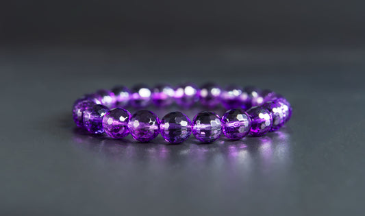 THE PEGASUS | 128 - FACETED PREMIUM AMETHYST