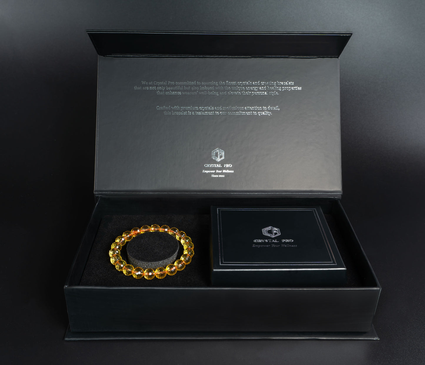 THE MAJESTY | 128-FACETED PREMIUM CITRINE