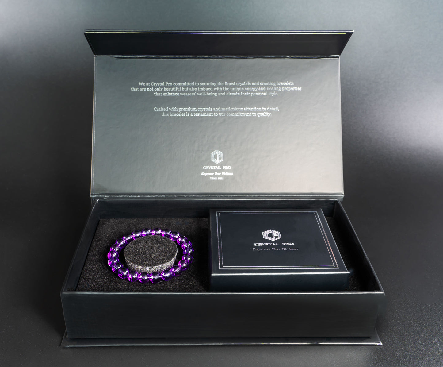 THE PEGASUS | 128 - FACETED PREMIUM AMETHYST