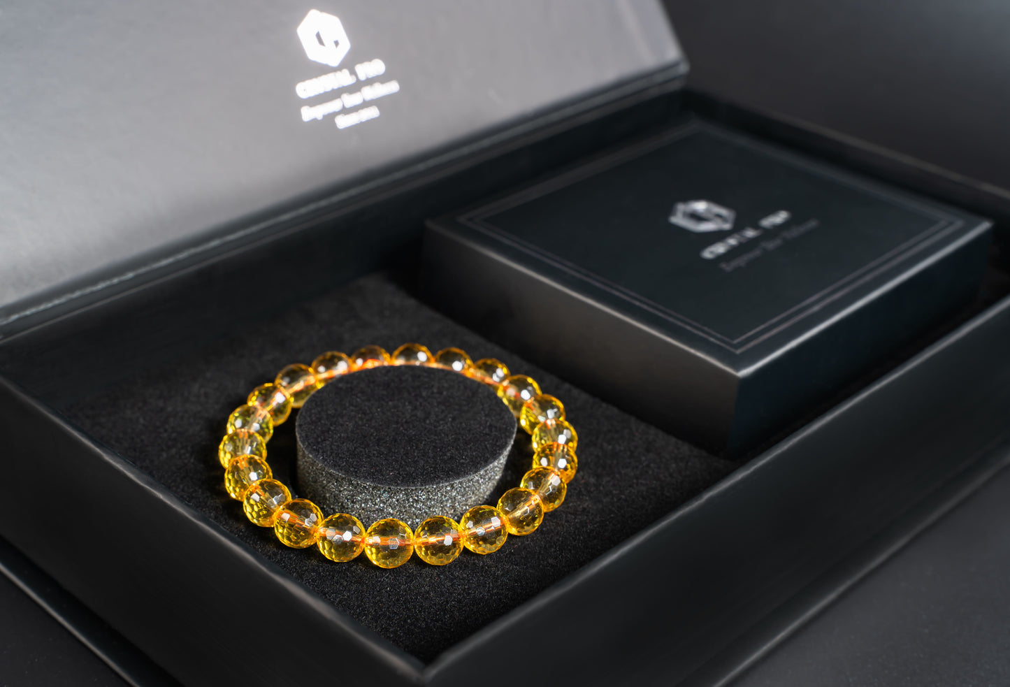 THE MAJESTY | 128-FACETED PREMIUM CITRINE